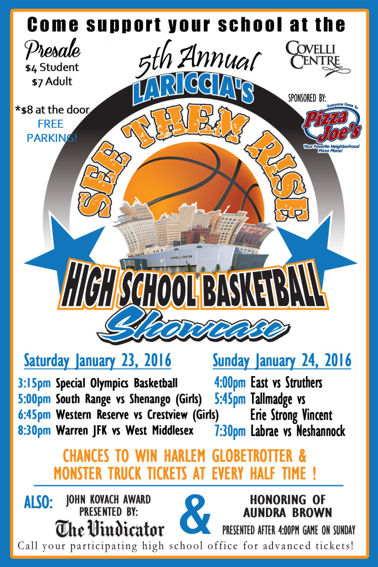 HIGH SCHOOL BASKETBALL SERIES Covelli Centre