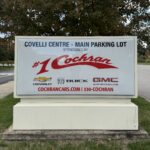 1 Cochran Parking Lot Sign