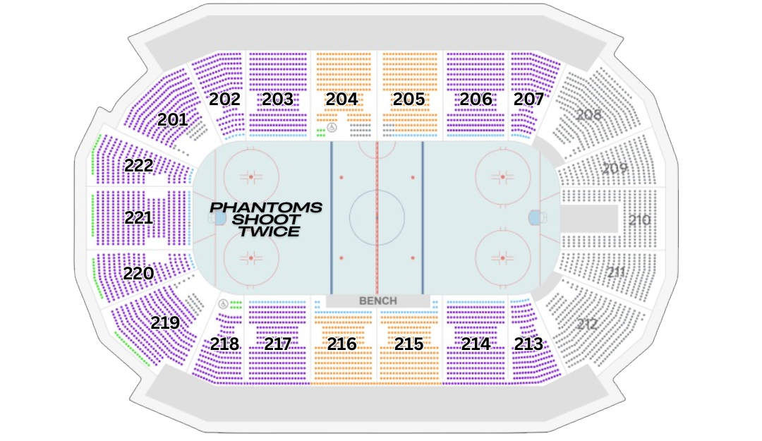 The Seating at Covelli Center